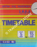 Book cover of Passenger Timetable [Great Britain] - 5 October 1987 to 15 May 1988 by British Rail